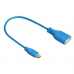 HAMA Flexi-Slim Micro USB OTG Adap blue