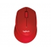 LOGITECH M330 Silent Plus Red - 2.4GHZ