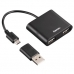 HAMA USB 2.0 OTG Hub 1:2 for Smartphone