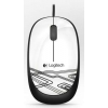 LOGI M105 corded Mouse USB white